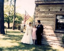 Guests at Ice Cream Social